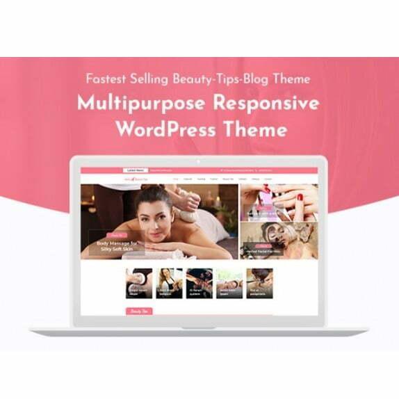Beauty Tips Blog - Wordpress Theme, Computers en Software, Educatie- en Cursussoftware