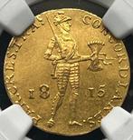 Nederland. Willem I (1813-1840). Gouden Dukaat 1815 NGC 61, Postzegels en Munten, Munten | Nederland