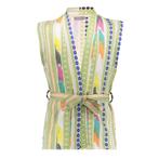 -25% Geisha  Geisha Zomer gilet meisjes fancy woven / lime, Verzenden, Nieuw