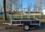 Steigeraanhanger bakwagen + steigerbok 250x130 750kg BEZORGD, Doe-het-zelf en Verbouw, Verzenden, Nieuw, Overige typen, 2 tot 5 meter