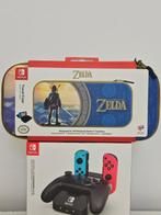 Nintendo - Switch - Charging Base + Zelda Hyrule travel case, Nieuw