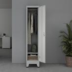[en.casa] Lockerkast Joroinen 180x38x45 cm staal met 1 deur, Verzenden, Nieuw