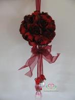 Bloemenbal Pomander RoseBall Bruidsmeisje Rood, Ophalen of Verzenden, Nieuw
