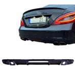 Diffuser met uitlaatsierstukken glanzend zwart voor mercedes, Nieuw