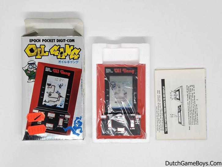 LCD Game - Epoch - Oil Gang - Boxed, Spelcomputers en Games, Spelcomputers | Overige, Gebruikt, Verzenden