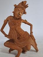 Houtsnijwerk danser - Bali - Indonesië (Zonder Minimumprijs), Antiek en Kunst, Kunst | Niet-Westerse kunst