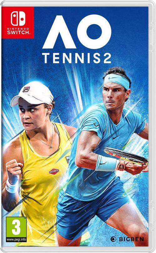 Switch AO Tennis 2, Spelcomputers en Games, Games | Nintendo Switch, Zo goed als nieuw, Verzenden