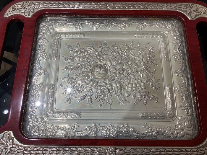 Dienblad - .925 zilver, Antiek en Kunst, Antiek | Goud en Zilver