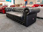 Chesterfield Maarssen ! Dark Oxblood Leren Chesterfield Bank, Huis en Inrichting, Banken | Bankstellen, Ophalen, Gebruikt, CHESTERFIELD
