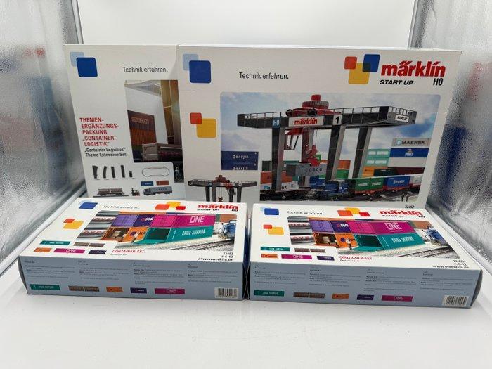 Märklin H0 - 72453, 72452 - Modeltreinlandschap (4), Hobby en Vrije tijd, Modeltreinen | H0
