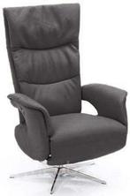 Relaxfauteuil Hardinxveld - relaxfauteuils - Antraciet, Huis en Inrichting, Stoelen, Nieuw, Grijs, Stof