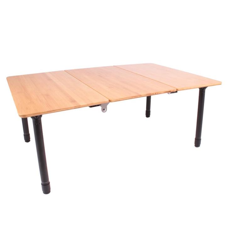 ViaMondo Premium Tafel Retangular Bamboe, Caravans en Kamperen, Overige Caravans en Kamperen, Nieuw, Ophalen of Verzenden