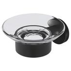 Zeephouder Geesa Nemox Hangend Glas Zwart, Doe-het-zelf en Verbouw, Sanitair, Ophalen of Verzenden, Nieuw, Bad