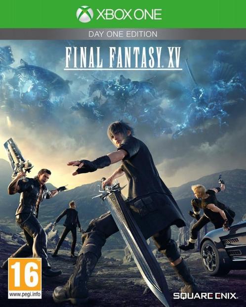 Final Fantasy XV Day 1 Edition (Xbox One), Spelcomputers en Games, Spelcomputers | Xbox One, Gebruikt, Verzenden
