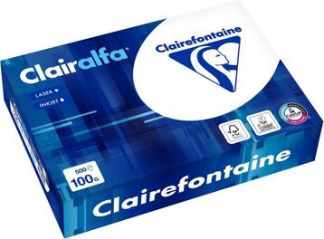 A4 papier 100 gram pak 500 vel Clairefontaine Clairalfa beschikbaar voor biedingen