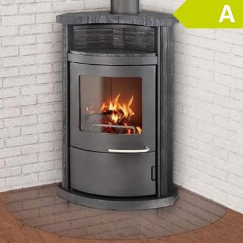 Houtkachel BK Smaragd Hoekkachel, Huis en Inrichting, Kachels, Houtkachel, Vrijstaand, Nieuw, Hout, Verzenden