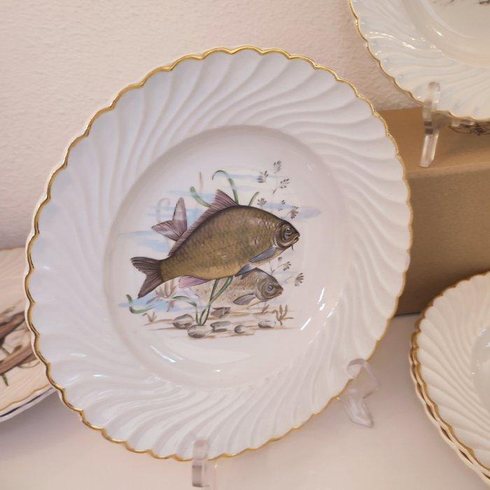 Manufacture Keller & Guérin Lunéville - Tafelservies (13) -, Antiek en Kunst, Antiek | Meubels | Tafels