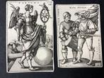 Sebald Beham (1500-1550), after - Fortuna & Im Baurenkrieg, Antiek en Kunst