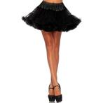 Korte tule onderrok zwart voor dames - Petticoats, Ophalen of Verzenden, Nieuw