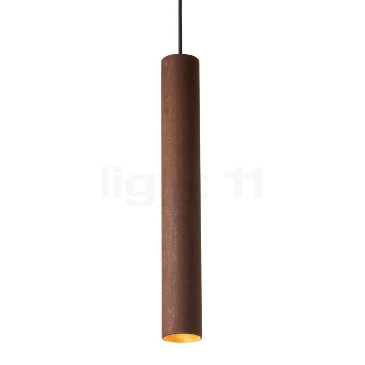 Graypants Roest Hanglamp verticaal, roest - 45 cm, Huis en Inrichting, Lampen | Hanglampen, Nieuw, Verzenden
