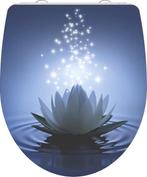 SCHÜTTE WC-Bril 82582 WATER LILY - High Gloss - Duroplast -, Ophalen of Verzenden, Nieuw
