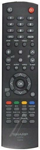 Sharp GJ210 afstandsbediening, Audio, Tv en Foto, Afstandsbedieningen, Nieuw, Verzenden