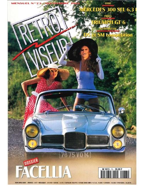 1994 RETROVISEUR MAGAZINE 73 FRANS, Boeken, Auto's | Folders en Tijdschriften