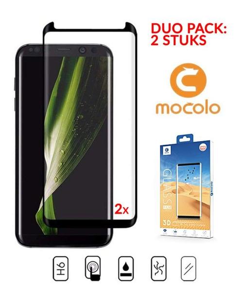 2 STUKS Galaxy S8 Plus Mocolo Premium 3D Case Friendly Tempe, Telecommunicatie, Mobiele telefoons | Hoesjes en Frontjes | Samsung