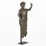 sculptuur, Large Roman Emporer - 127 cm - Brons