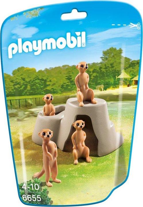 Playmobil Stokstaartjes - 6655 (Nieuw), Kinderen en Baby's, Speelgoed | Playmobil, Nieuw, Verzenden