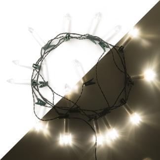 Kerstboomverlichting kaars | 8 meter | PerfectLED, Diversen, Kerst, Nieuw, Verzenden