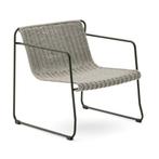 *WOONWINKEL* Kave Home Maurina Stalen Buiten Fauteuil Met Be, Tuin en Terras, Verzenden, Nieuw