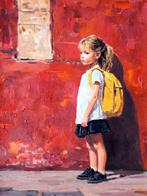 Ruggero Salvatore - La mochila amarilla, Antiek en Kunst