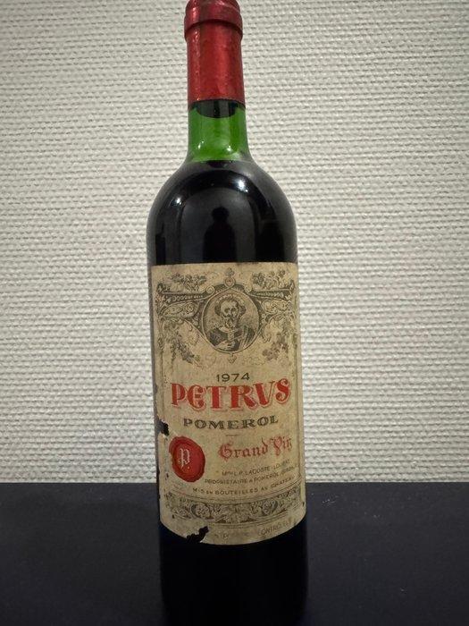 1974 Petrus - Pomerol - 1 Fles (0,75 liter), Verzamelen, Wijnen