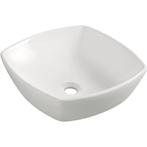 Wiesbaden Plaza Waskom Vierkant - 42x42x13.5cm - Keramiek -, Doe-het-zelf en Verbouw, Sanitair, Ophalen of Verzenden, Nieuw