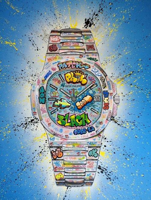 BLACH - Patek King Graffiti, Antiek en Kunst, Kunst | Designobjecten