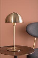 Leitmotiv Bonnet tafellamp | 40 cm hoog | E14 | goud, Huis en Inrichting, Woonaccessoires | Overige, Verzenden, Zo goed als nieuw