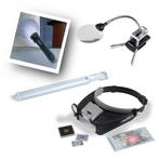 Accessoires. Leuchtturm - 4 verschillende LED loepen (Zonder