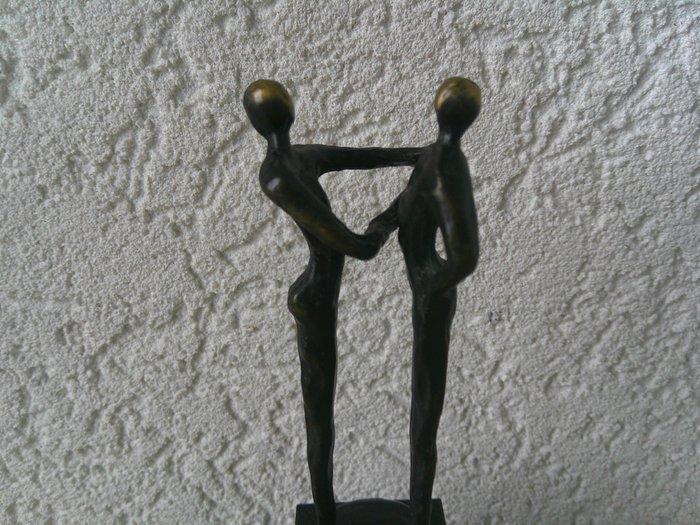 Artihove - Beeldje - DANK - Verguld brons, Antiek en Kunst, Curiosa en Brocante