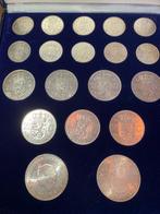 Nederland. Juliana (1948-1980). 1, 2 1/2 en 10 Gulden 1954 -, Postzegels en Munten, Munten | Nederland