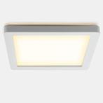Witte badkamer plafondlamp Shivani, vierkant, IP44, 15W,, Ophalen of Verzenden, Nieuw, Stof, Basis