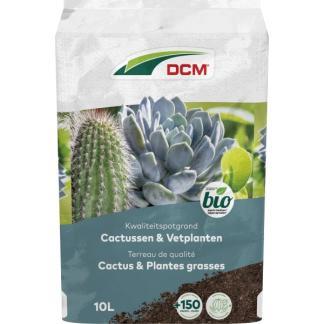 Cactussen en vetplanten potgrond | DCM | 10 L (Bio-label), Tuin en Terras, Aarde en Mest, Verzenden