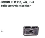 Jokon Jokon PLR 130 wit reflector/vlakstekker, Ophalen of Verzenden, Nieuw