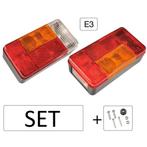 Benson Achterlichtset aanhangwagen - 5 functies - 194 x 1..., Ophalen of Verzenden, Nieuw