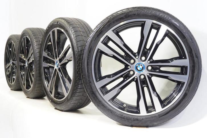 BMW i3 20 inch velgen 431 + Zomerbanden Bridgestone Originee, Auto-onderdelen, Banden en Velgen, Velg(en), Gebruikt, 20 inch, Zomerbanden