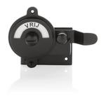 WC Slot - Hendel vrij-bezet mat zwart, Doe-het-zelf en Verbouw, Hang- en Sluitwerk, Ophalen of Verzenden, Nieuw, Koper of Messing