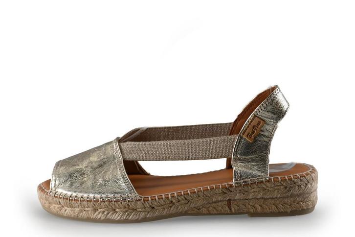 Toni Pons Espadrilles in maat 38 Goud | 10% korting, Kleding | Dames, Schoenen, Overige kleuren, Zo goed als nieuw, Verzenden