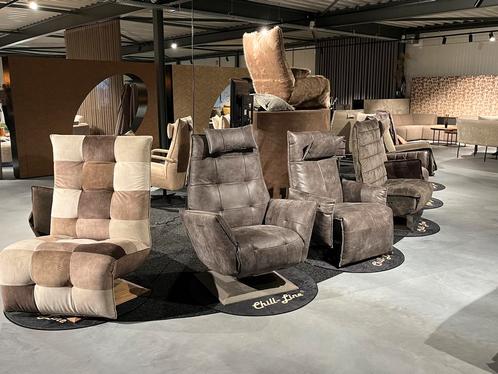 Relax stoelen uit onze Chill Line van DS meubel op voorraad., Huis en Inrichting, Fauteuils, 50 tot 75 cm, Minder dan 75 cm, Nieuw