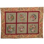 Wandkleed  floraal tapisserie  6 verschillende vlakken met b, Ophalen of Verzenden