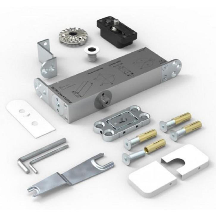 TAATSDEURSCHARNIER PIVOTICA PRO E 100 F-90, WIT, 100KG, Doe-het-zelf en Verbouw, Hang- en Sluitwerk, Verzenden